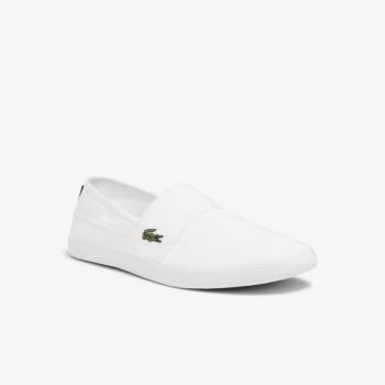 Lacoste Marice Canvas Slip-ons - Tenisky Pánské Bílé | CZ-lAkhwf